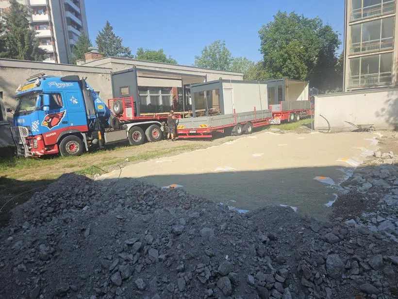 Kontajnerové kancelárie, Partizánske, fotografia 4