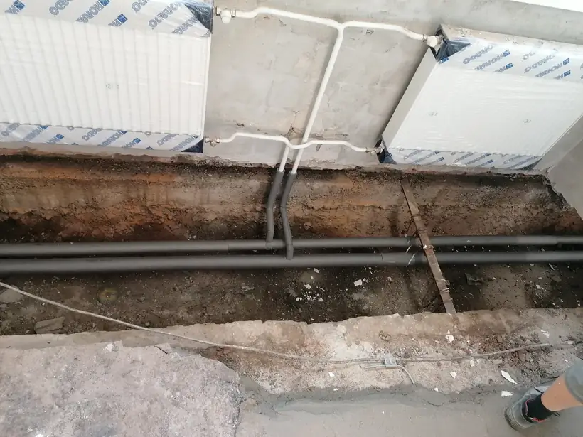 Kuchyňa materskej školy, Topoľčany — priebeh výstavby, rekonštrukcia vývarovne (9/22)