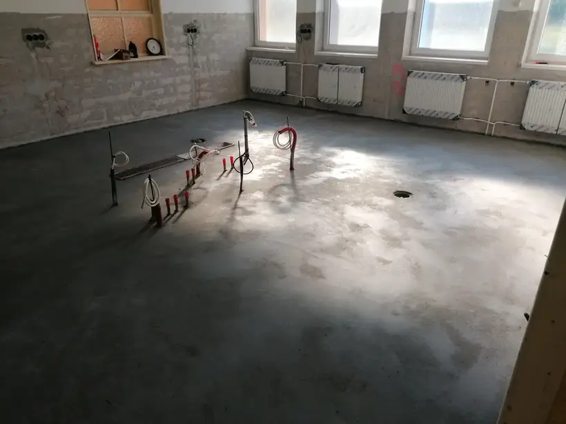 Kuchyňa materskej školy, Topoľčany — dokončovacie práce, rekonštrukcia vývarovne (13/22)