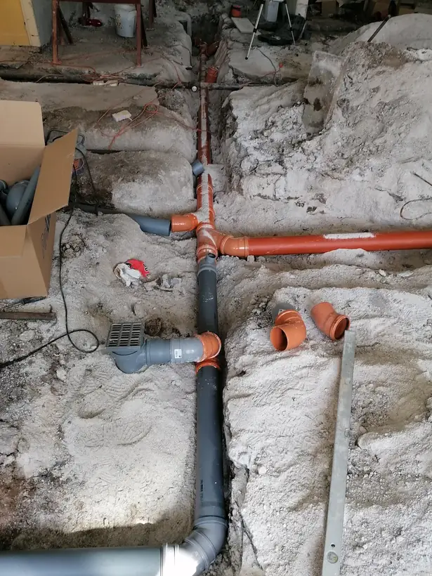 Kuchyňa materskej školy, Topoľčany — začiatok prác, rekonštrukcia vývarovne (3/22)