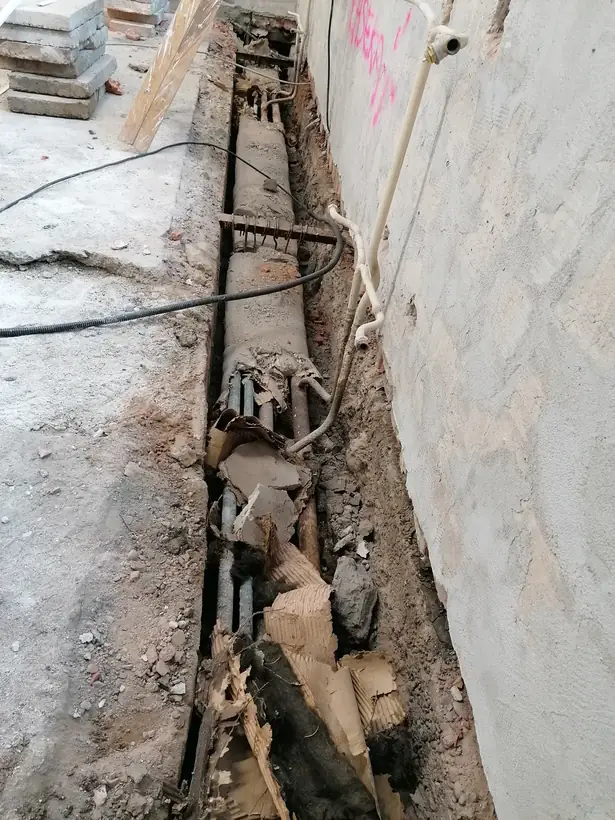 Kuchyňa materskej školy, Topoľčany — priebeh výstavby, rekonštrukcia vývarovne (7/22)