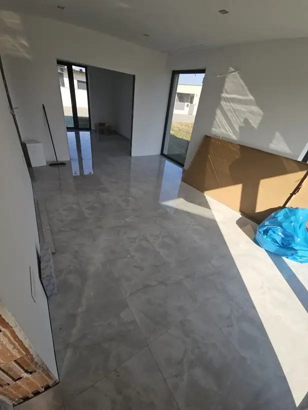 Bungalov Bošany — dokončovacie práce, novostavba s tepelným čerpadlom (13/16)